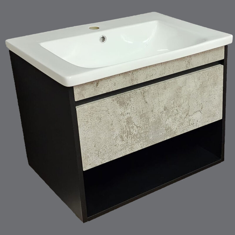 Erica 600 Bathroom Cabinet Sunny Rock