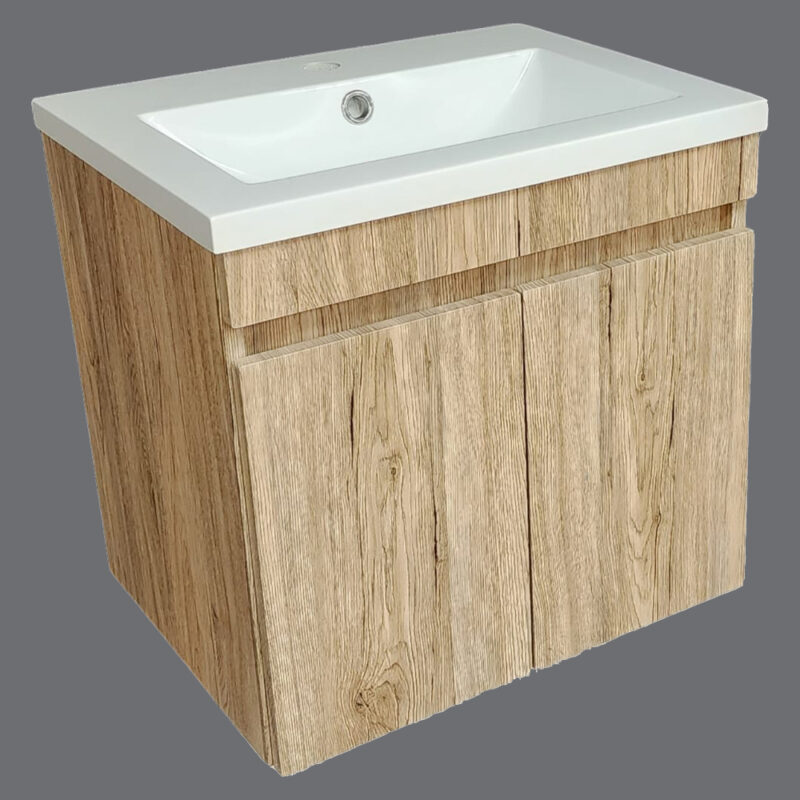 Madrid 510 Bathroom Cabinet W/H Doors Bordeaux