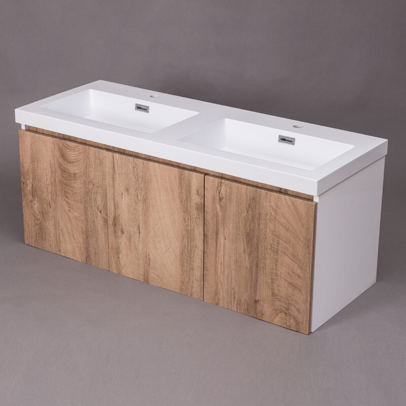 Victoria 1200 Bathroom Cabinet Cinerea Doors