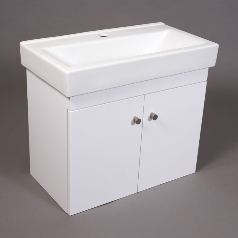 Troy 600 Bathroom Cabinet W/H Doors
