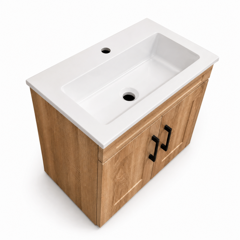 550 Cleo Resin Basin Boston Oak