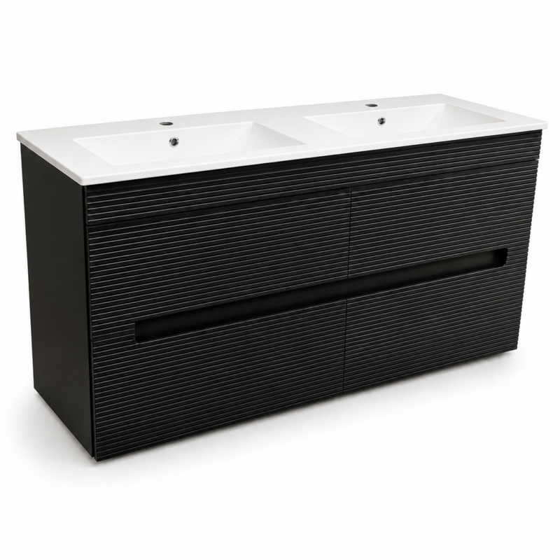 Penny 1200 Kalapana Wall Hung Bathroom Vanity – 4 Drawers